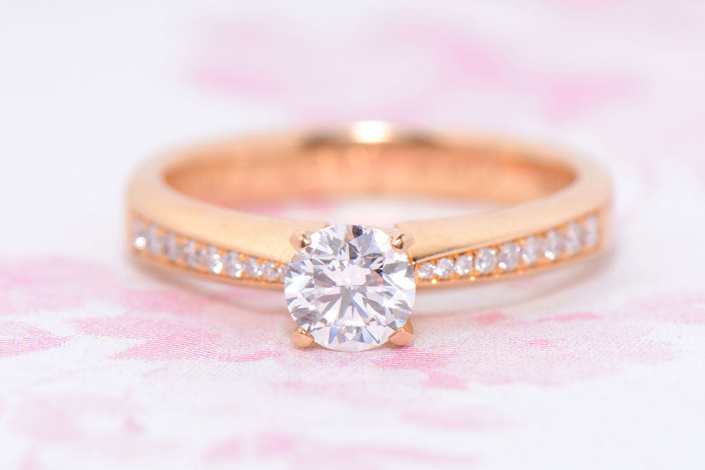 GIA Diamond Solitaire Engagement ring