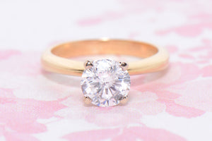 A 2.00 Carat Classic Brilliant Cut Diamond Solitaire Ring