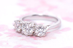 Platinum Diamond Trilogy ring