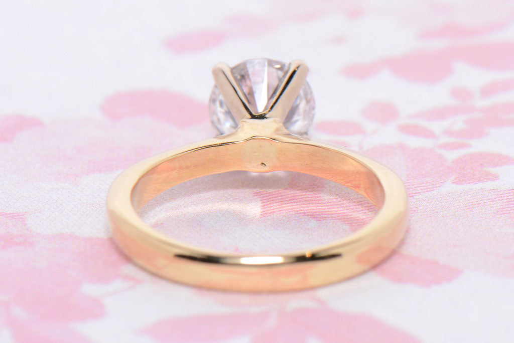 A 2.00 Carat Classic Brilliant Cut Diamond Solitaire Ring