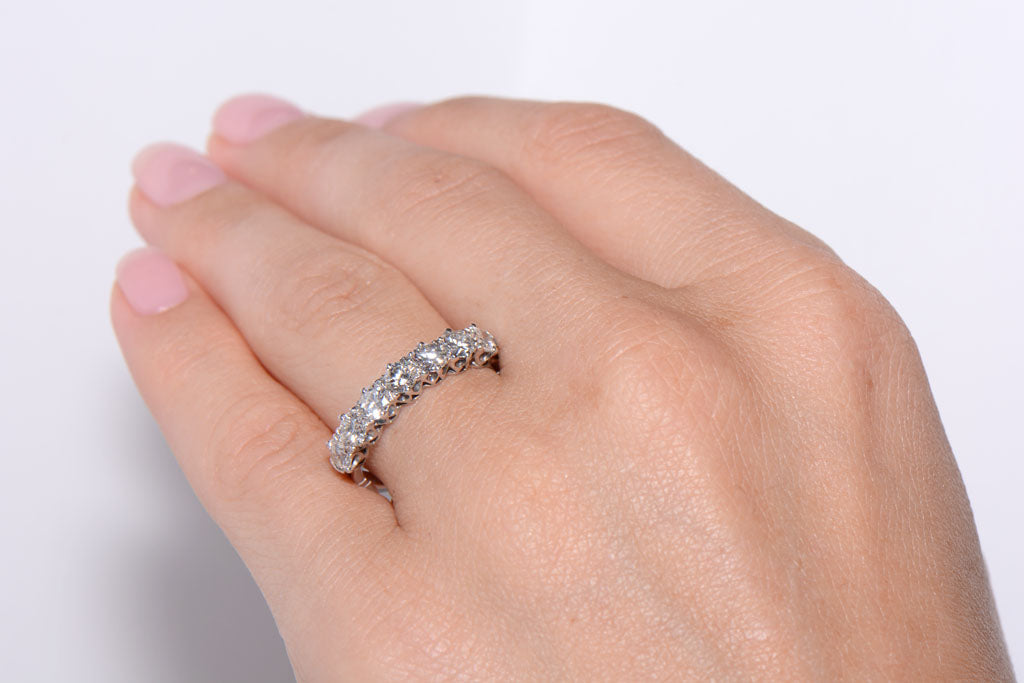 Twentieth Century Seven Stone Diamond Ring