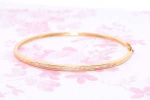 Diamond Set Bangle