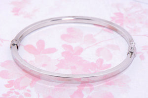 White Gold bangle