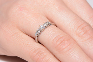 Platinum Diamond five stone ring