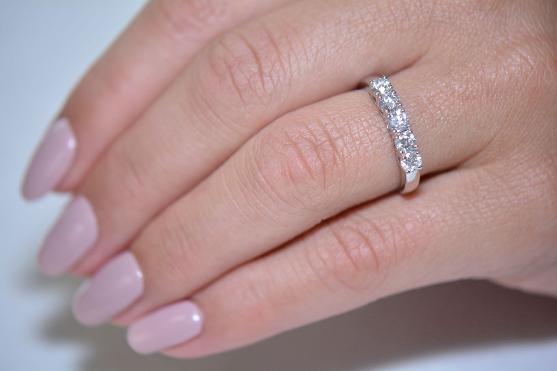 Brilliant Cut Diamond Five stone ring